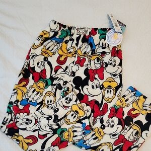 Disney Colorful Character Pajama Plush Pants
